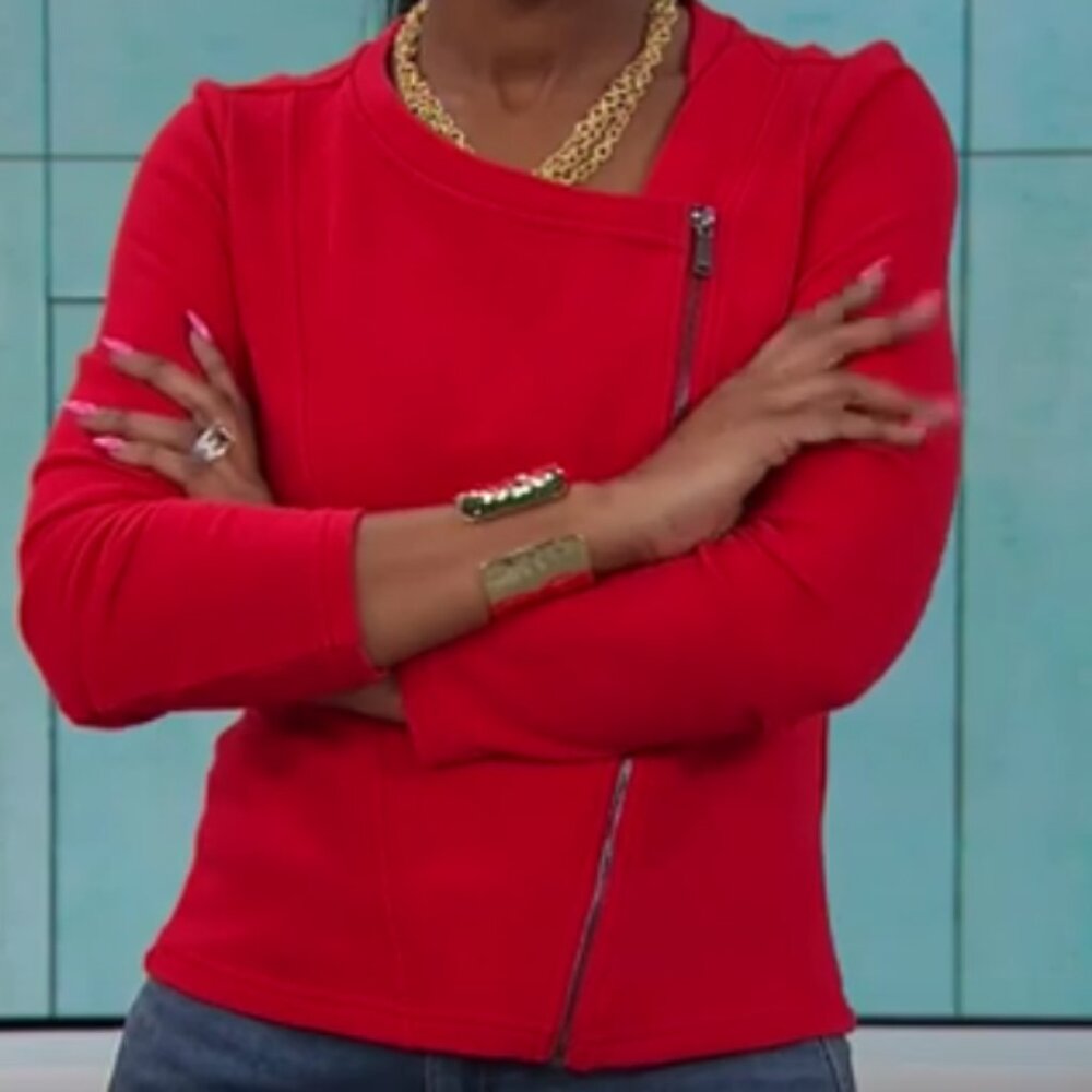 Motto French Terry Moto Jacket 637-202